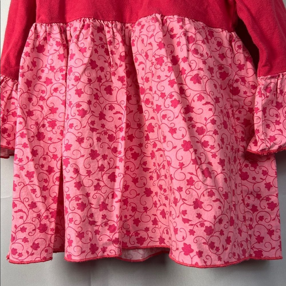 Classic Whimsy pink floral dress size 2T - Picture 5 of 12